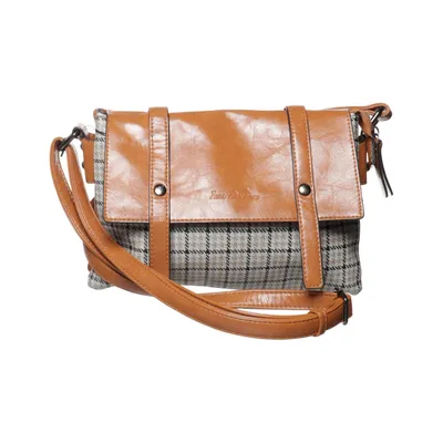 Shoulder-bag (Brown, Gray) from Ines Delaure