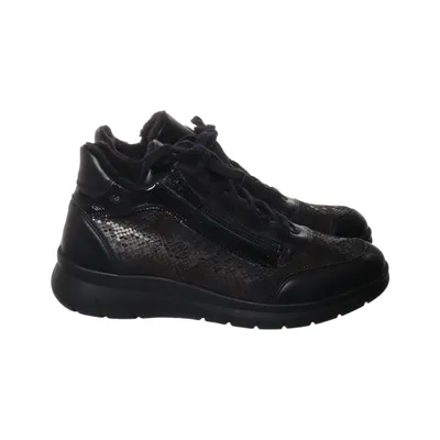 Trainers (Black) from Reflex Leather, Wool