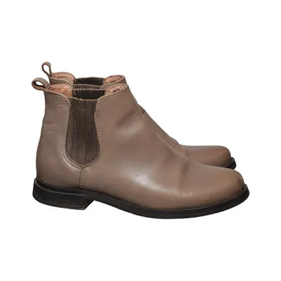 Chelsea boots (Beige) from Foreva