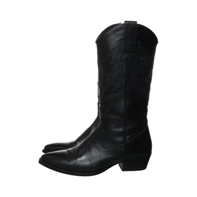 Cowboyboots (Svart) från Poelman