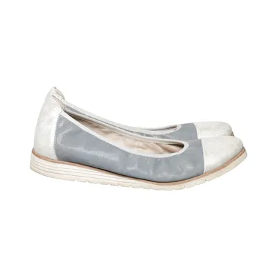 Ballerines (Gris, Argent) de Lasocki Cuir