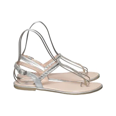 Sandales (Argent, Beige) de OMG