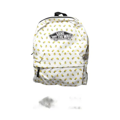 Ryggsäck (Vit, Gul, Flerfärgad) från Vans Bomull, Polyester