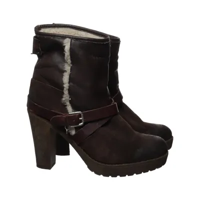Bottes à talons (Marron) de Sansibar