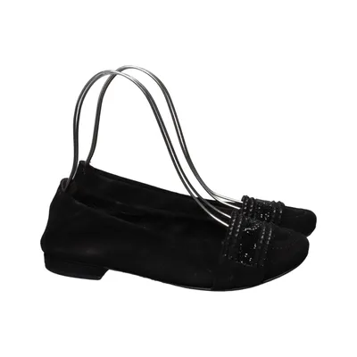 Ballerines (Noir) de Kennel + Schmenger Cuir, Daim