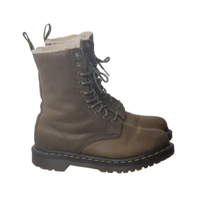 Laced boots (1490 F) from Dr. Martens Polyurethane, Wool