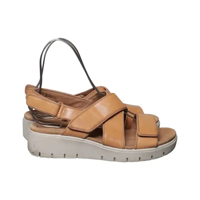 Sandals (Brown) from Unstructured by Clarks