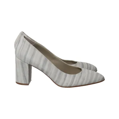Escarpins (Gris, Blanc) de Noë Cuir
