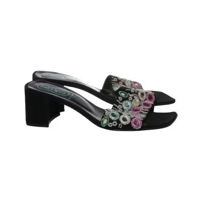 Mules (Black, Multicolored) from Free Lance Leather