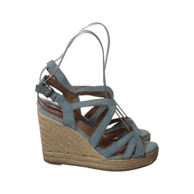 Keilschuhe (Blau) von Tamaris Leder