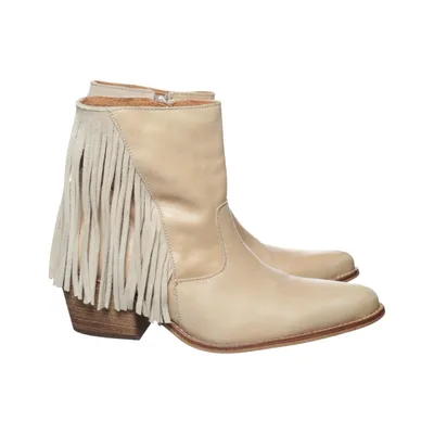 Ankle boots (Beige) from Buffalo London
