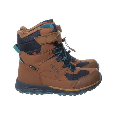 Hiking boots (Brown, Blue, Multicolored) from Trollkids
