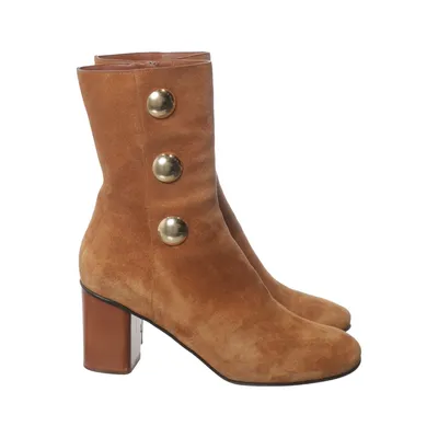 Heeled boots (Brown) from Chloé