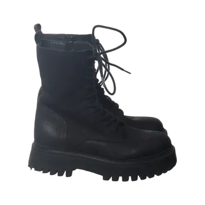 Schnürstiefel (Schwarz) von 5th Avenue Leder