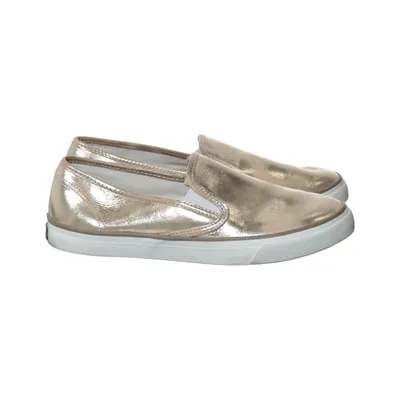 Chaussures d'été en toile (Or) de Sperry Top Sider Cuir