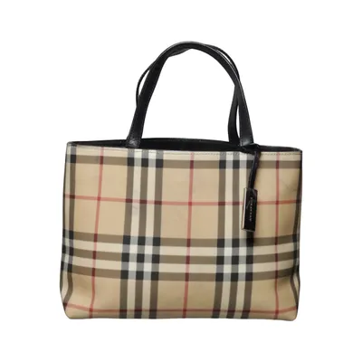 Handtas (Beige, Zwart, Rood) van Burberry