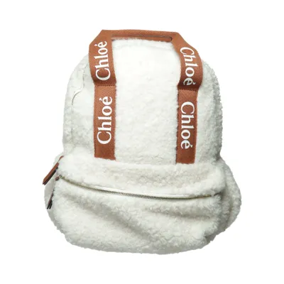 Backpack (Beige) from Chloé Cotton, Lyocell, Polyester, Viscose