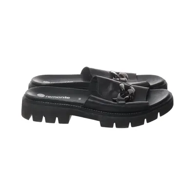 Mules (Noir) de Remonte Cuir