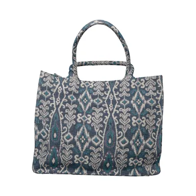 Handväska (Blå, Beige, Flerfärgad) från La Fée Maraboutée