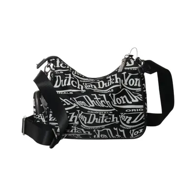 Shoulder-bag (Black, White) from Von Dutch Polyester