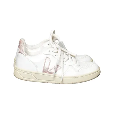 Baskets (Blanc, Rose) de Veja Cuir