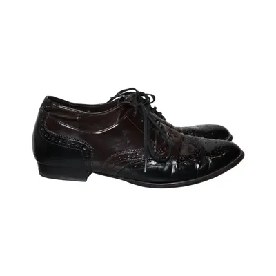 Richelieus (Noir, Marron) de Mango Accessories Cuir