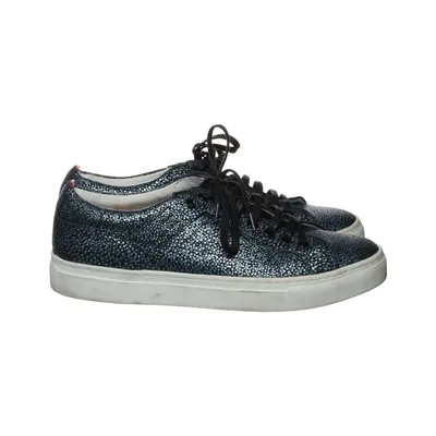 Sneakers (Blue, Silver) from Hugo Boss Leather