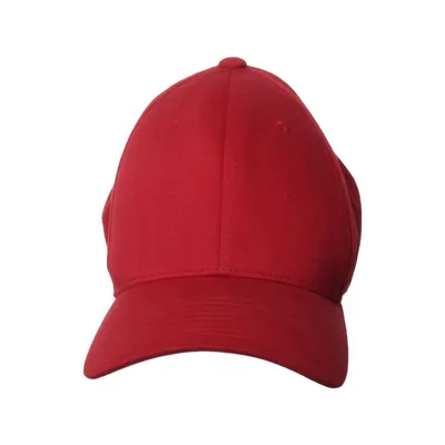 Baseball cap (Red) from Yupoong Cotton, Elastane, Polyester
