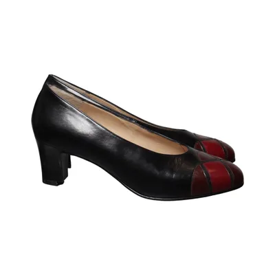 Escarpins (Noir, Rouge) de Ara Elegance Cuir