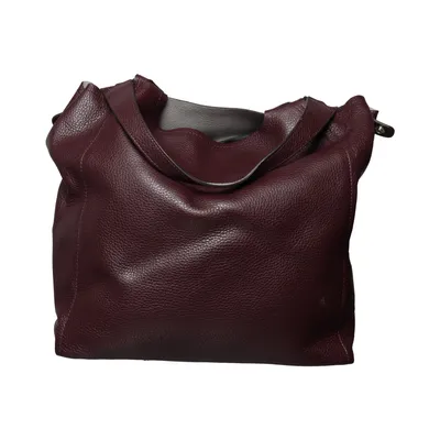 Handtas (Rood) van Massimo Dutti Leer