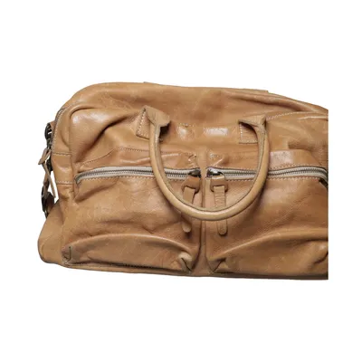 Handtas (Beige, Bruin) van Cowboysbag Leer