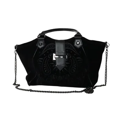 Shoulder-bag (Black) from Killstar Polyester, Polyurethane