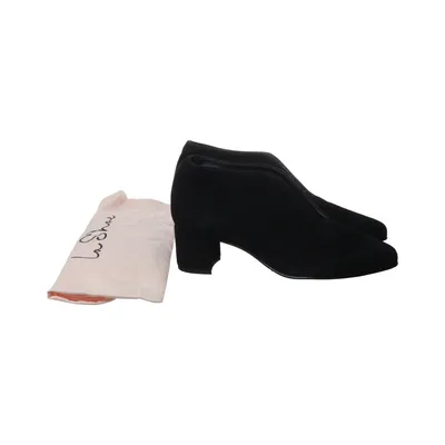 Ballerina's (Zwart) van La Shoe Leer