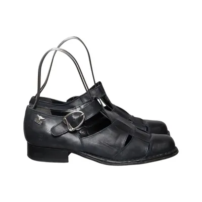 Sandals (Blue) from Joe Sanchez Leather