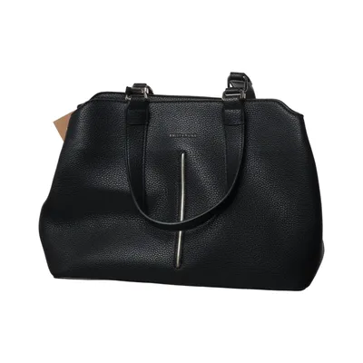 Handbag (Black) from Emily & Noah Polyester, Polyurethane