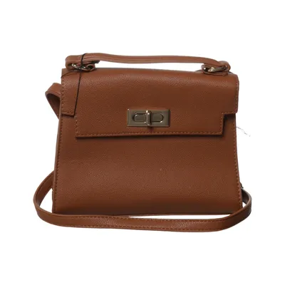 Skuldertaske (Brun) fra Bijou Brigitte Polyester, Polyurethan