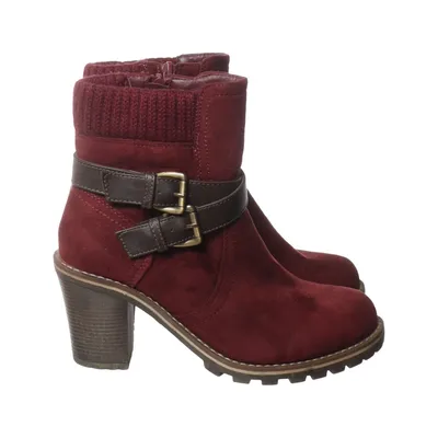 Heeled boots (Red) from Jumex