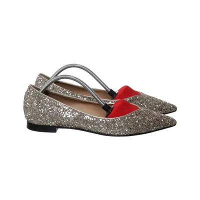 Ballet flats (Gold) from Konstantin Starke Leather