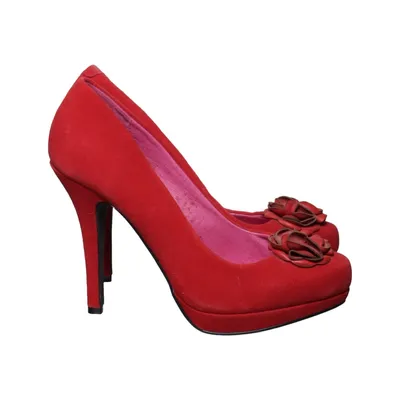 Pumps (Red) from Ladystar Leather