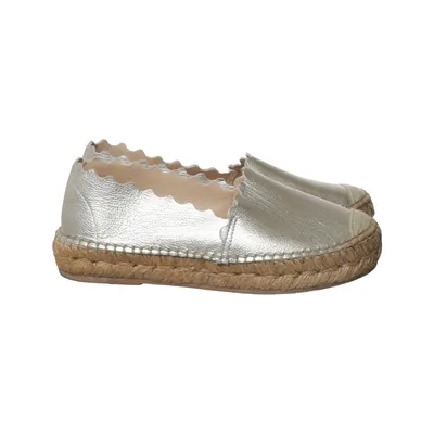 Espadrilles (Argent) de Macarena Cuir