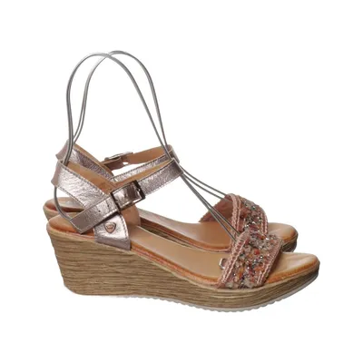 Kilehælssko (Brun, Flerfarvet) fra Bk Læder
