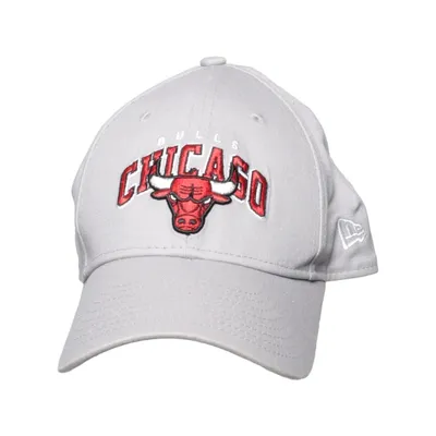 Honkbalpet (Grijs, Rood) van Chicago Bulls Katoen