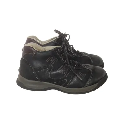 Laced boots (Black) from Primigi Leather