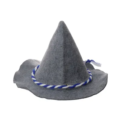 Vilten hoed (Grijs) Polyester