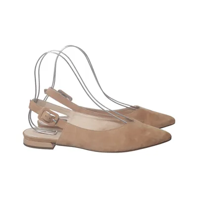 Mules (Beige) fra Högl Læder, Ruskind