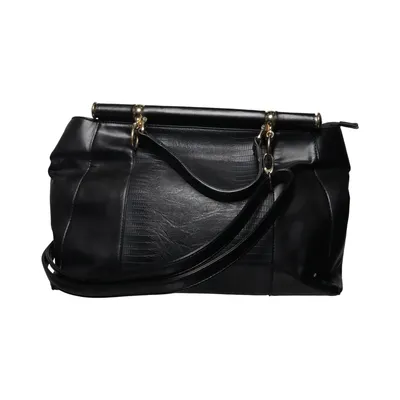 Håndtaske (Sort) fra JustFab Polyester, Polyurethan