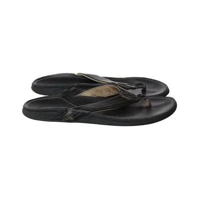 Tongs (Noir) de Reef Cuir