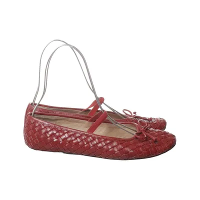 Ballerina's (Rood) van Nicoli Leer