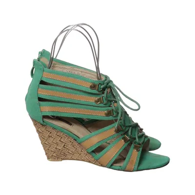 Wedges (Green, Beige) from Belle Women