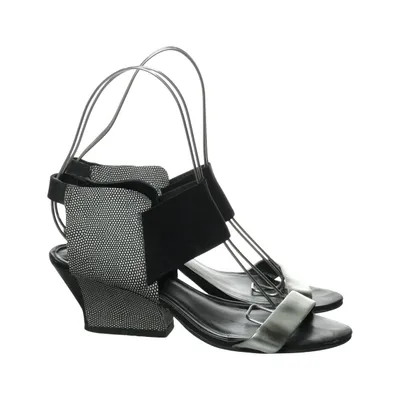 Sandalen (Zwart, Zilver, Wit) van United Nude